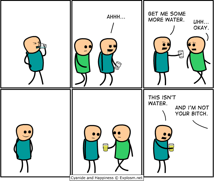 Cyanide and Happiness, a daily webcomic